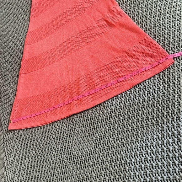 Victor Glemaud Womens Coral Crochet Eyelet Cotton Maxi Dress XS Resort Boho - Picture 9 of 11